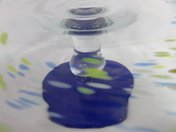 Hand Blown Cake Stand