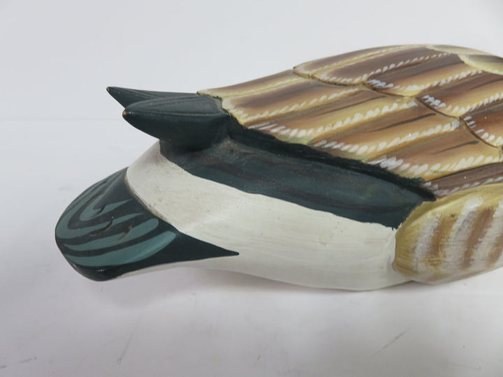 Painted Wood Duck Decoy