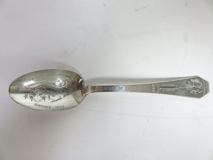 Chicago 1933 Century of Progress Spoons