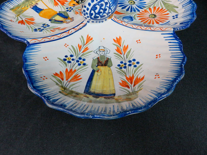 Quimper Divided Dish