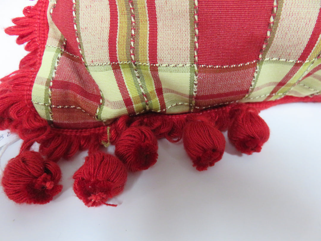 Plaid Throw Pillow