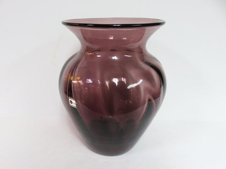 Blenko Amethyst Vase