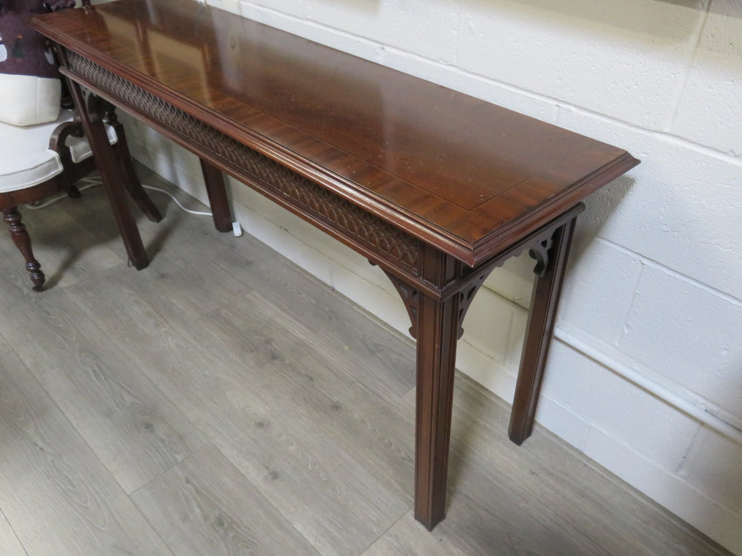 Chinese Chippendale Style Console Table