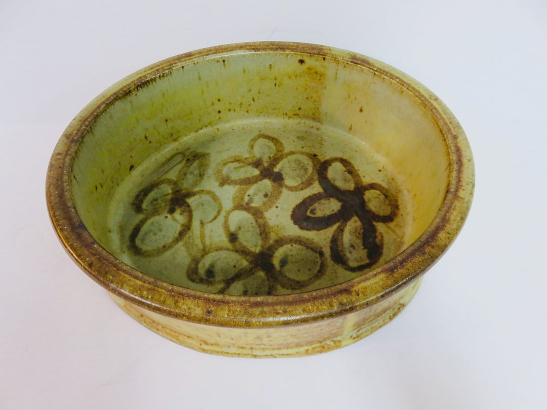 Oval Pottery Bowl
