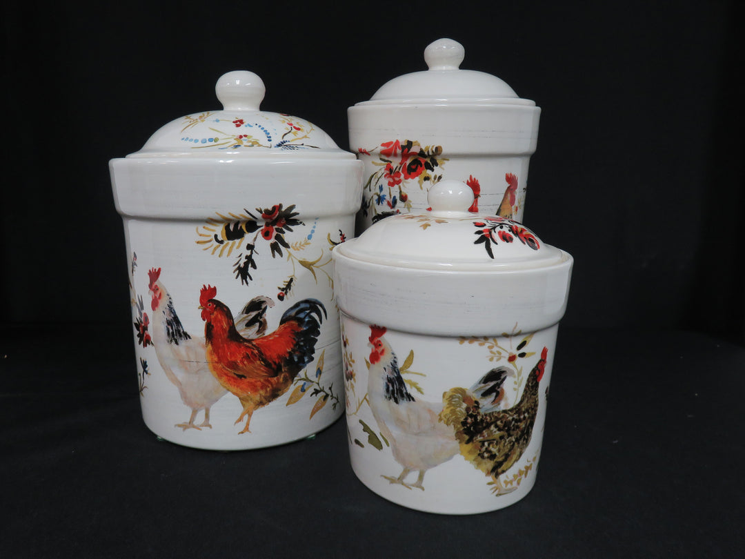 Williams Sonoma Italian Canister Set