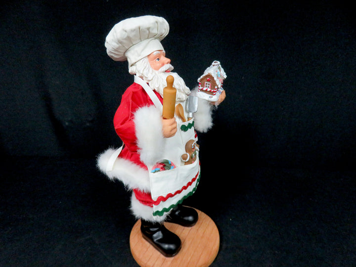 Clothtique Baking Santa
