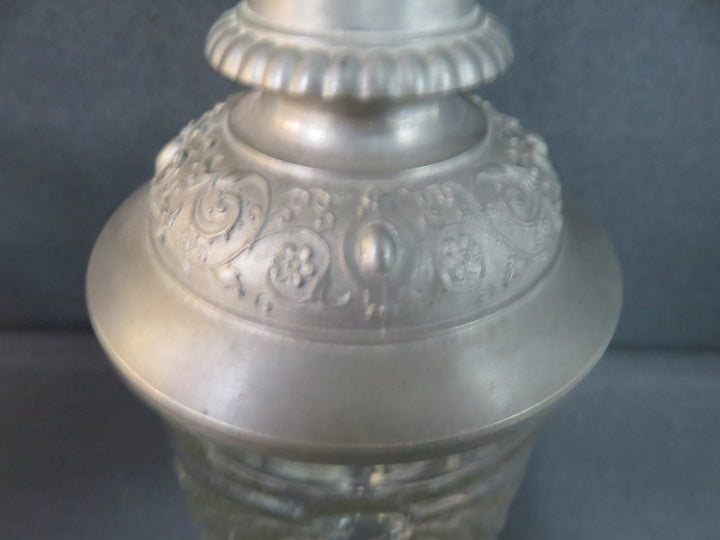Vintage Glass Beer Stein