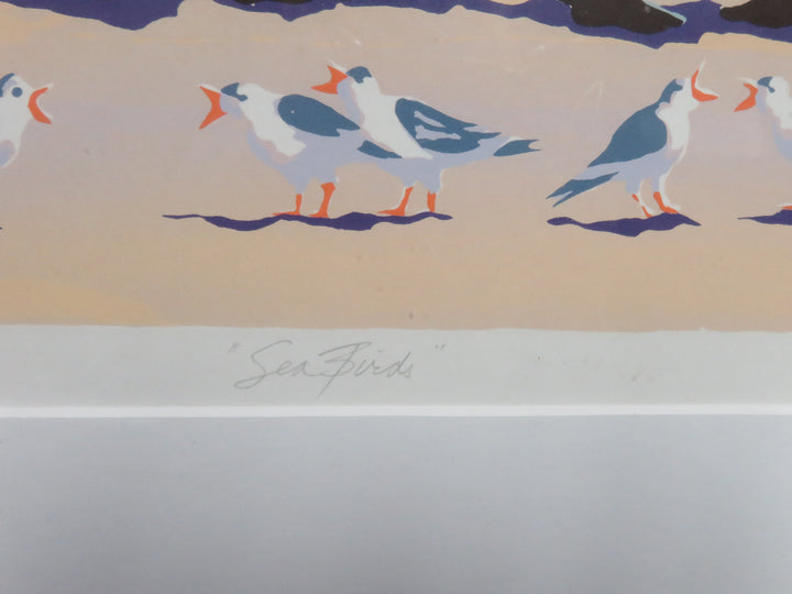 Original "Sea Birds" Serigraph
