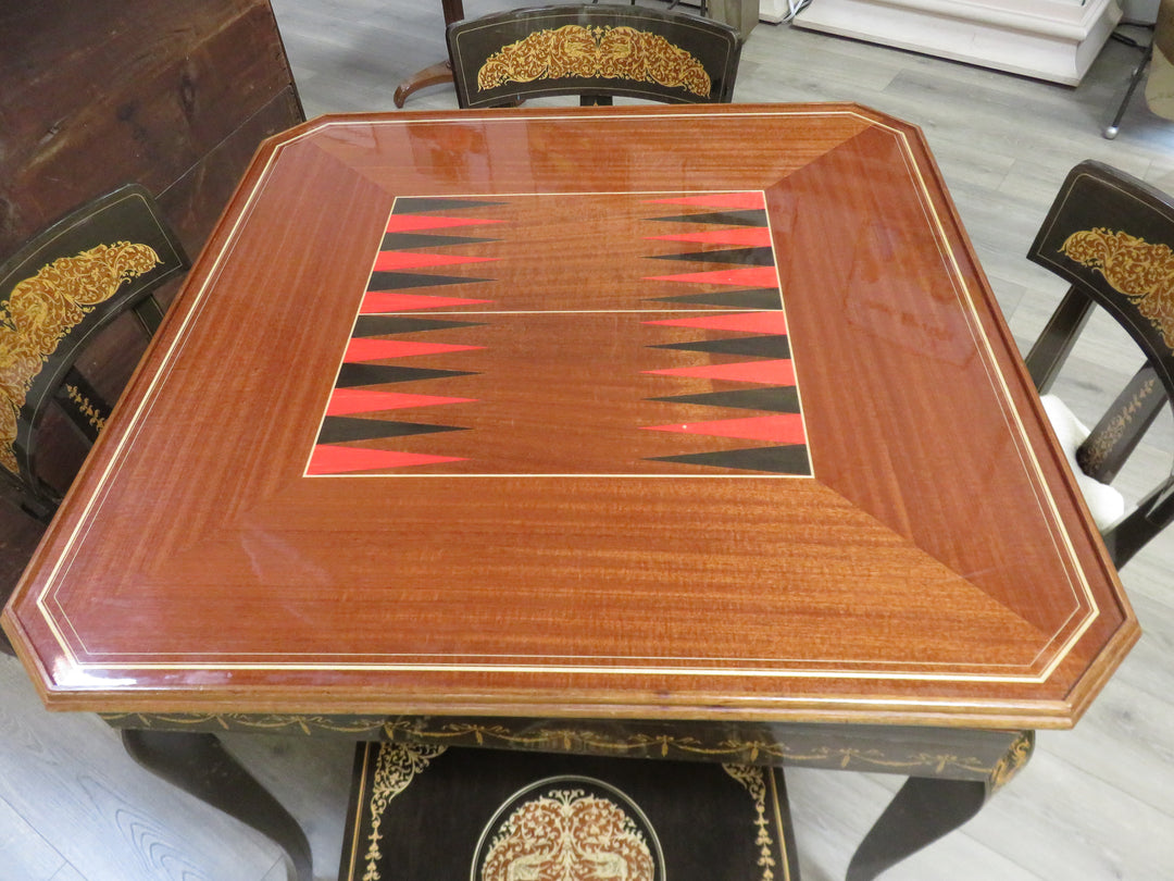 Vintage Italian Multi-Game Table