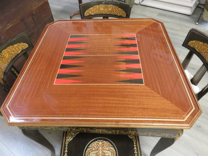 Vintage Italian Multi-Game Table