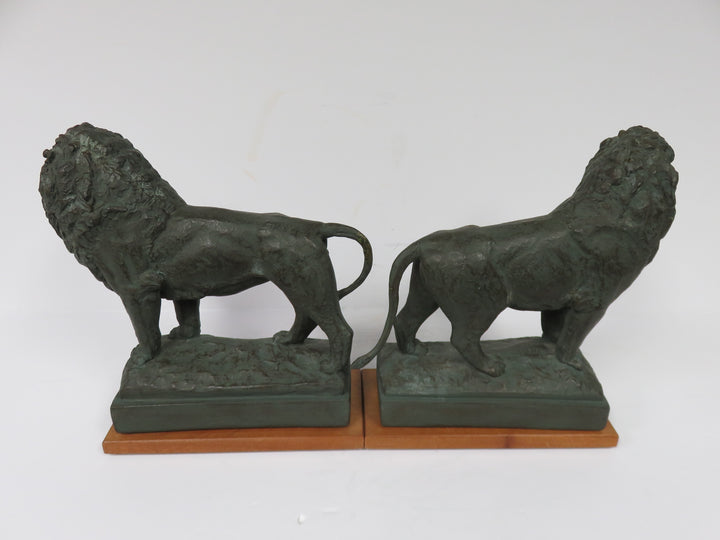 Art Institute of Chicago Lion  Bookends