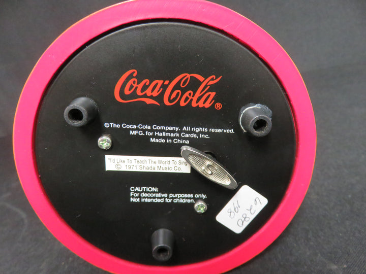 "Coca Cola" Santa Musical Snow Globe