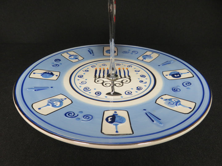 Hanukkah Tiered Plate