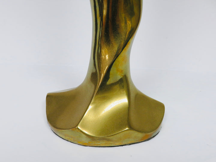 Brass Egret Figurine
