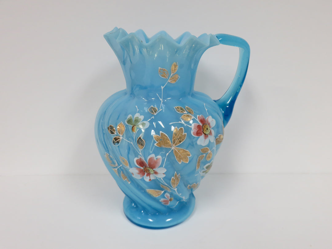Hand Painted Optic Swirl Pitcher