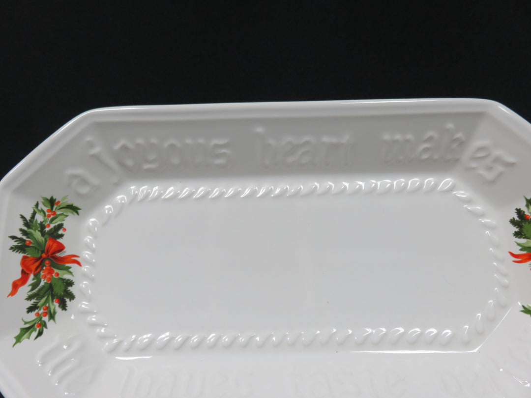 Pfaltzgraff Christmas Bread Tray
