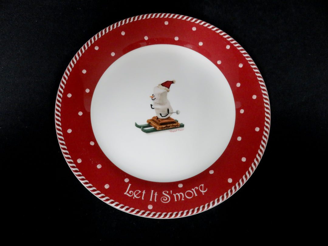 Whimsical S'mores Dessert Plates