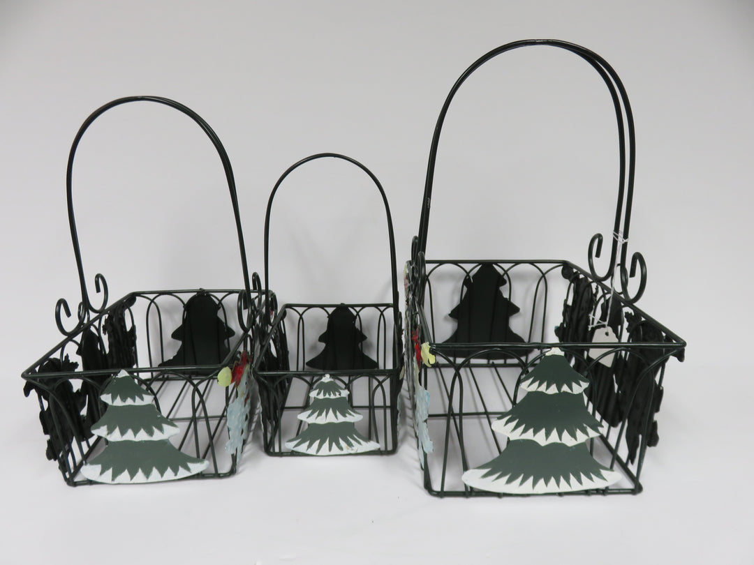 Trio of Holiday Baskets