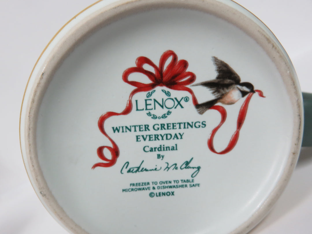 Lenox Winter Greetings Mugs
