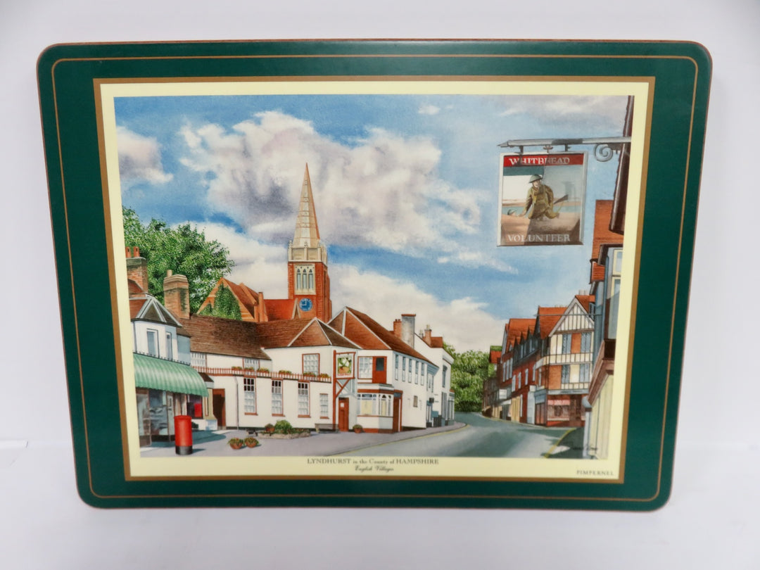 Pimpernel Placemats and Matching Trivet