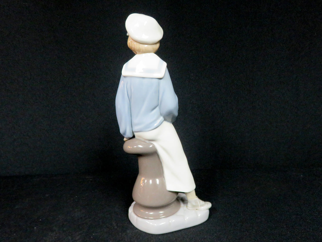 Lladró Sailor with Sailboat