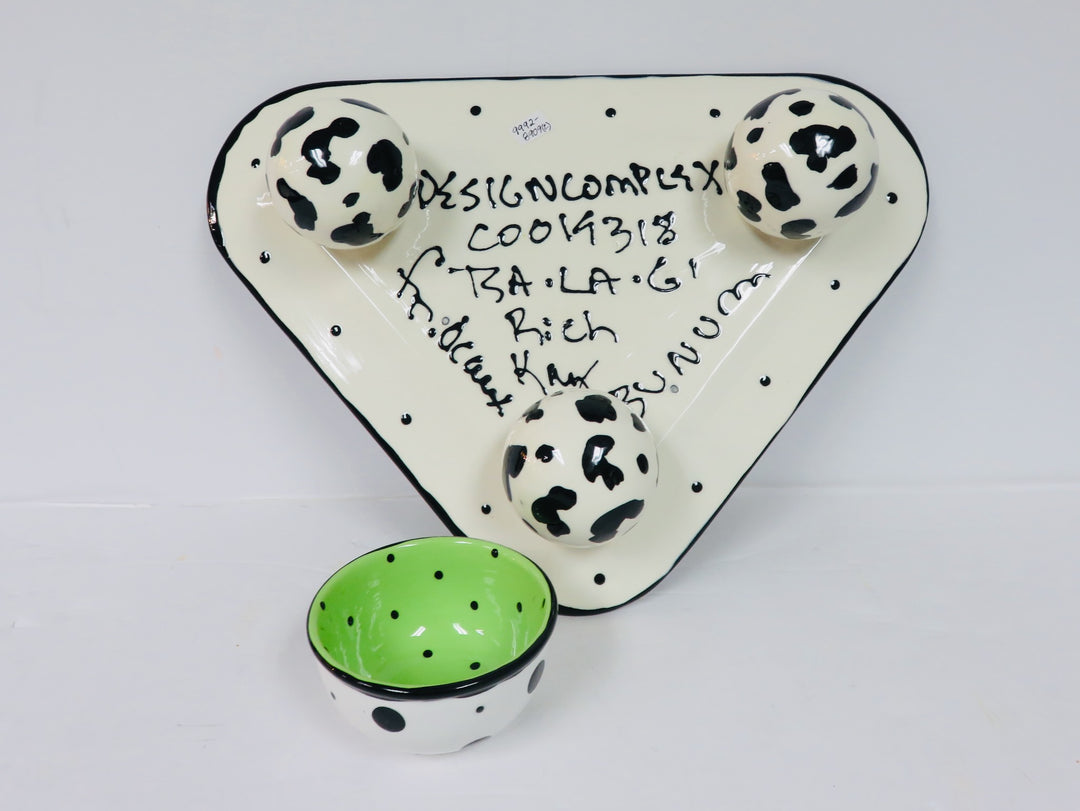 Whimsical Footed Serving Dishes