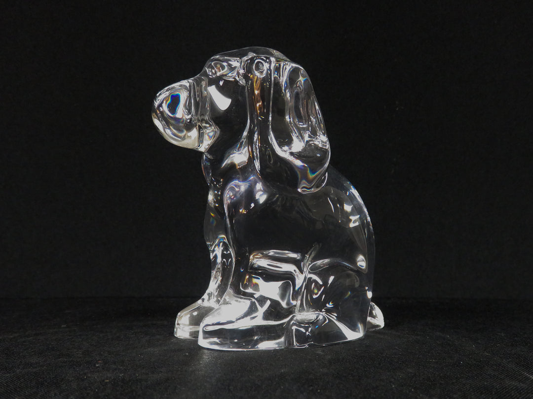 Orrefors Cocker Spaniel Dog Figurine