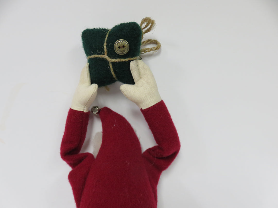 Woof & Poof Santa Door Hanger