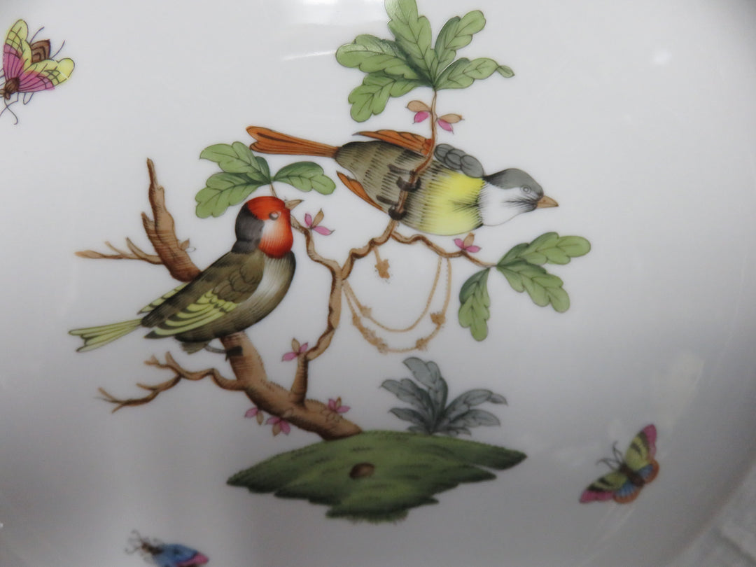 12 Herend Rothschild Bird Dinner Plates