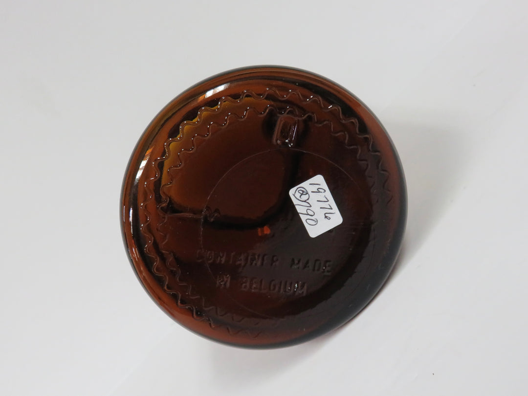 Amber Apothecary Jar