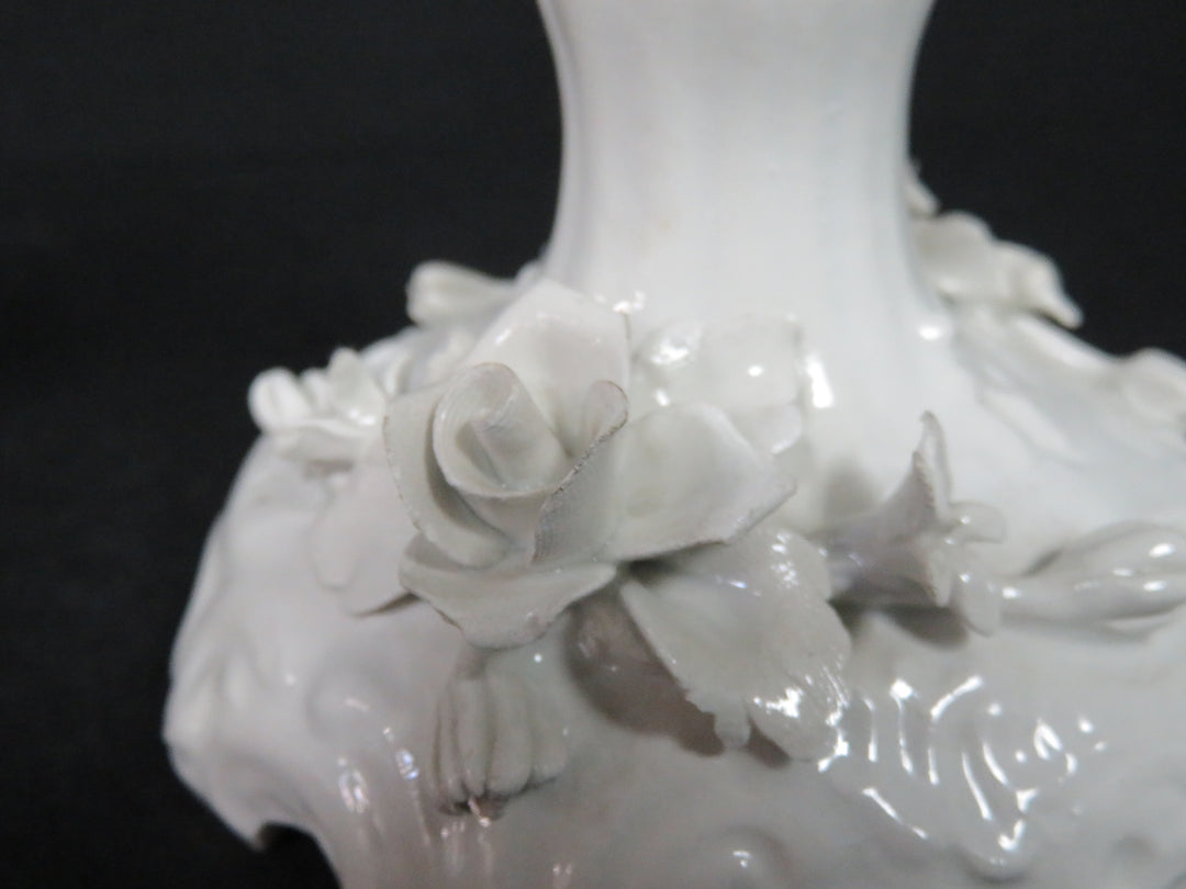 White Rose Candleholders