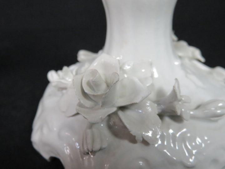 White Rose Candleholders