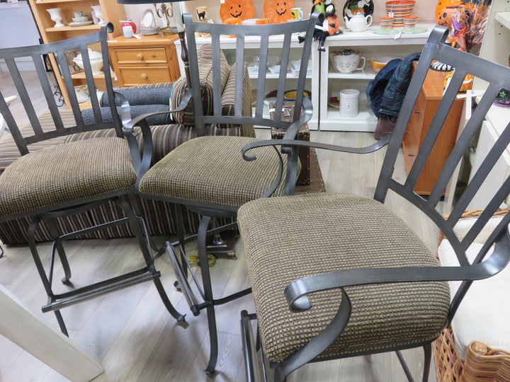 3 Kessler Industries Swivel Bar Stools