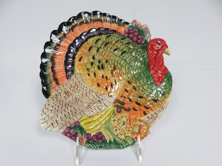 Fitz & Floyd "Turkey" Plate