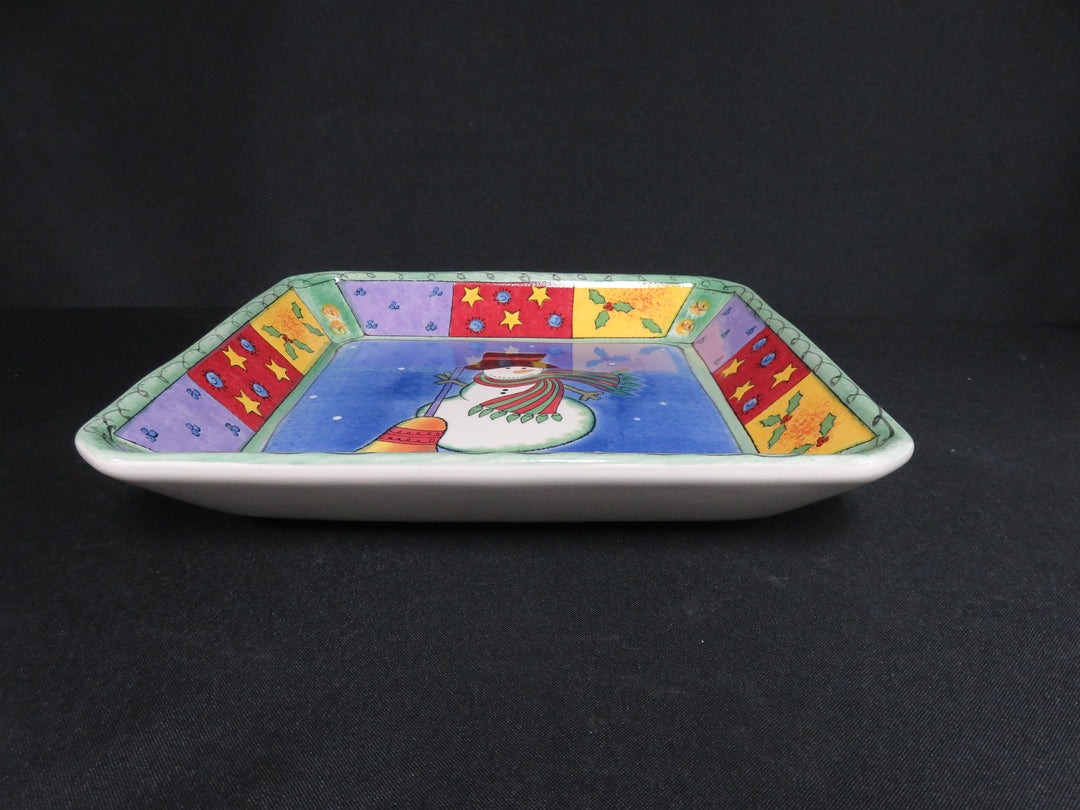 Sango Snowman Serving Dish