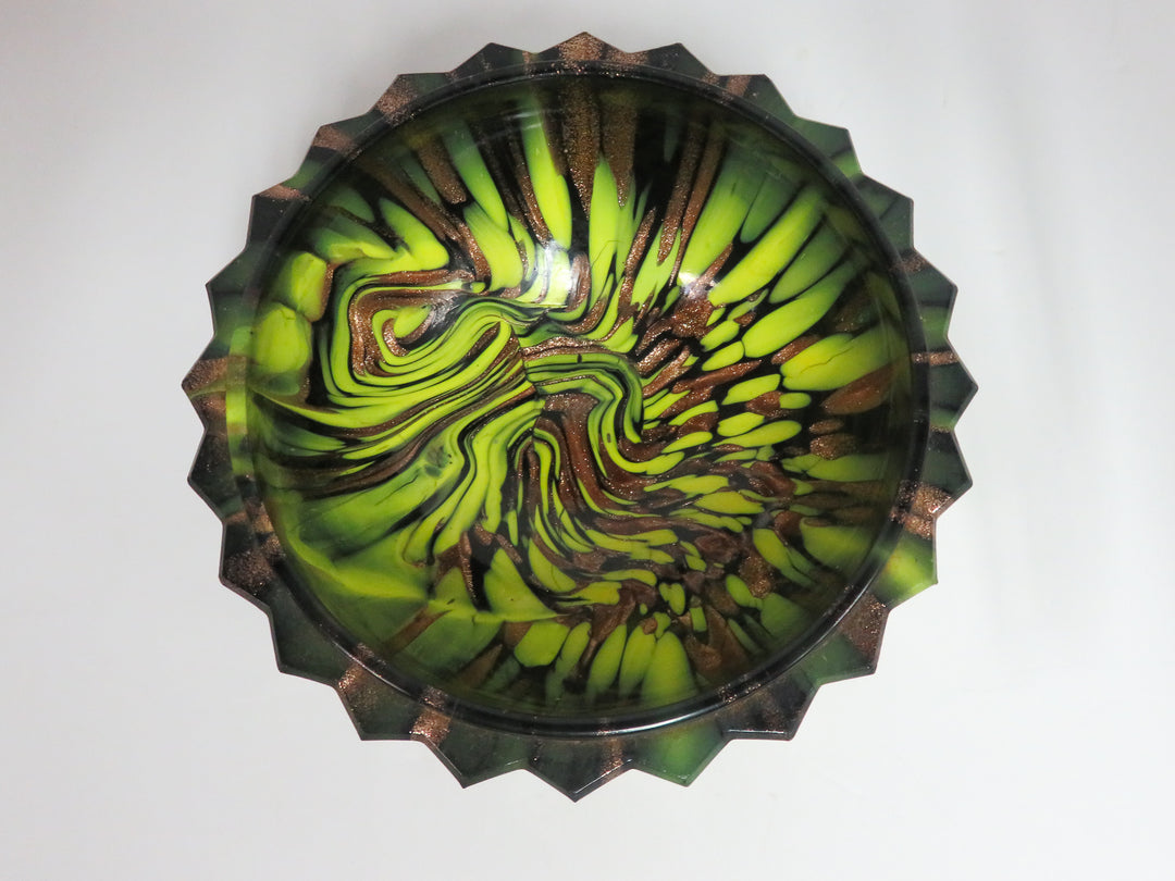 Art Glass Trinket Dish