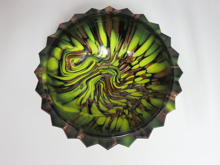 Art Glass Trinket Dish