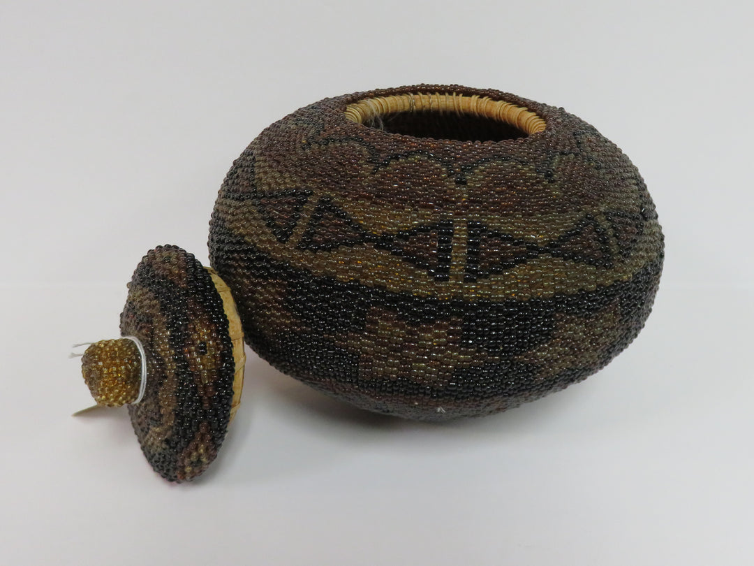 Balinese Beaded Basket