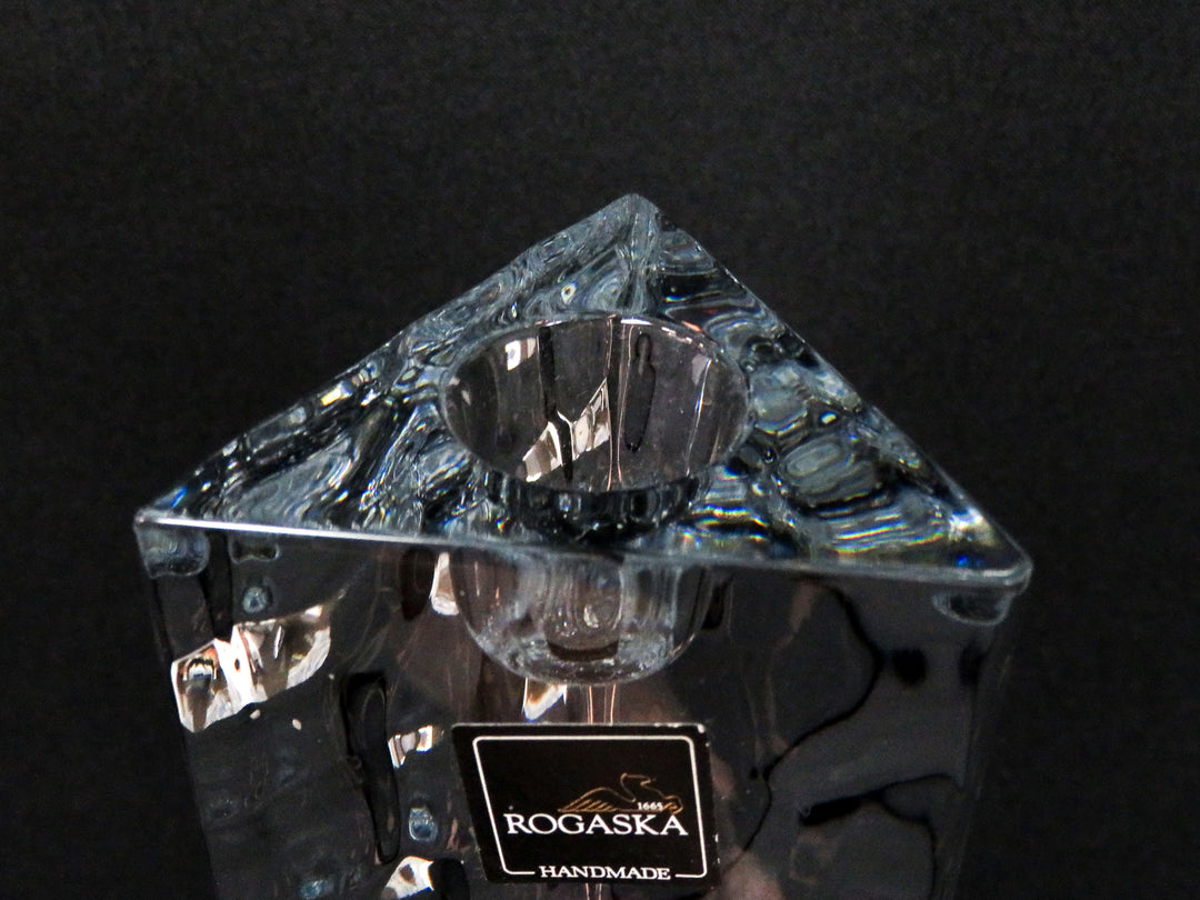 Rogaska Crystal Candleholder