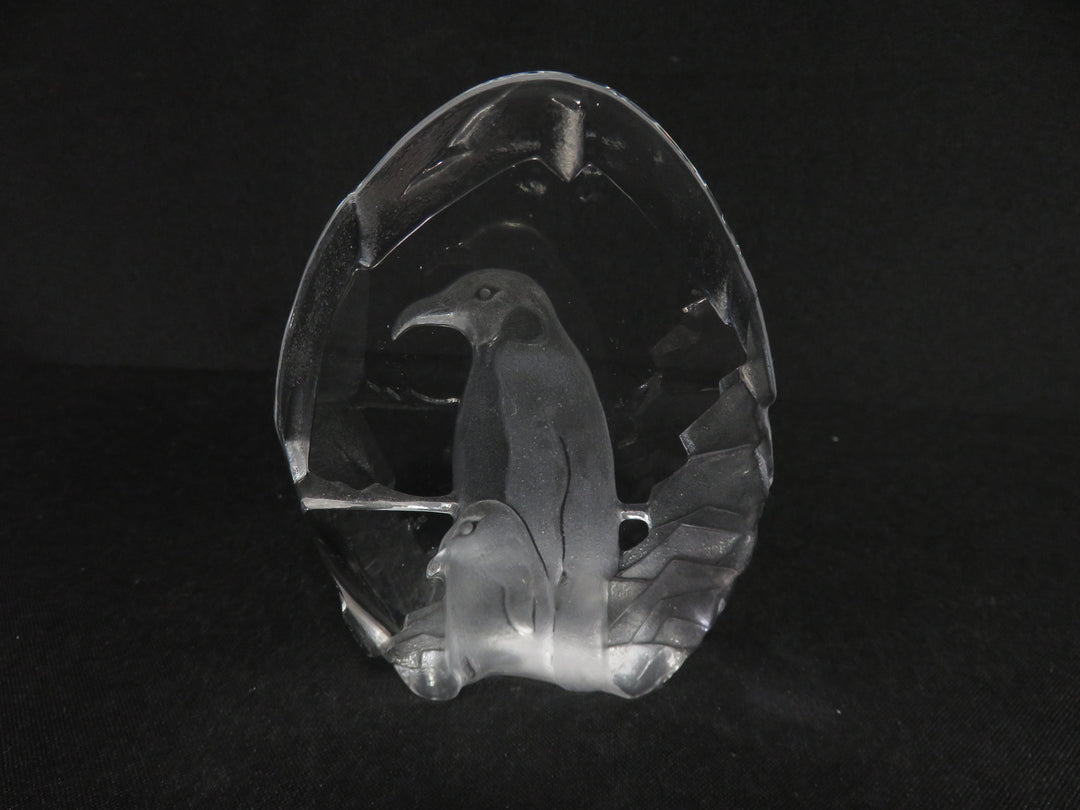 Nybra Art Glass Penguins