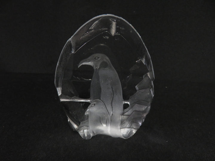 Nybra Art Glass Penguins