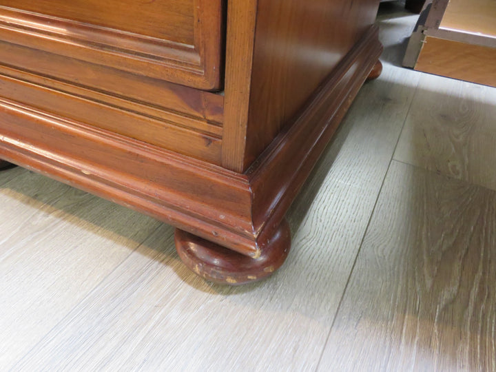 Sligh Leather Topped Executive Desk