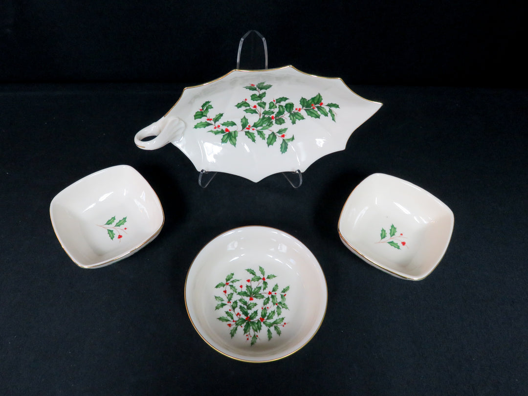 Lenox Holiday 4 Piece Serving Set