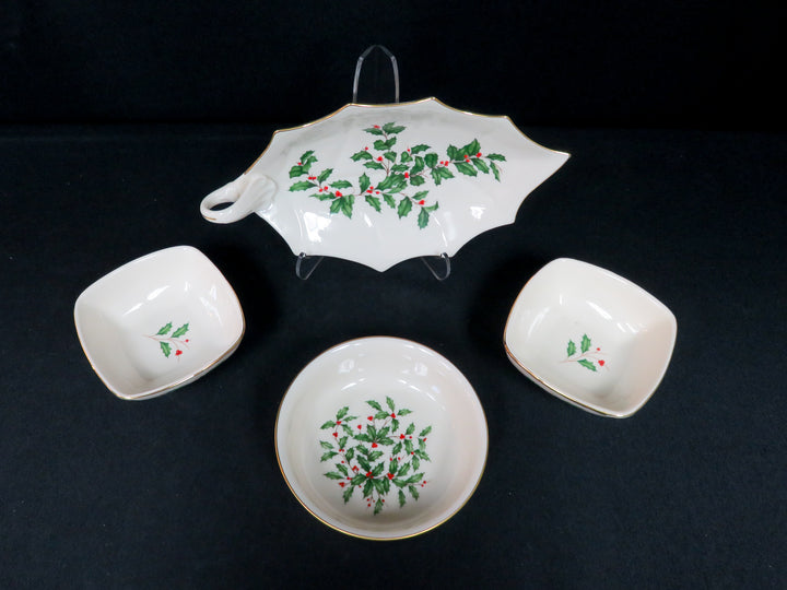 Lenox Holiday 4 Piece Serving Set