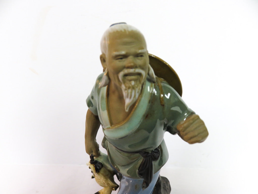 Chinese Shiwan Mudman Figurine