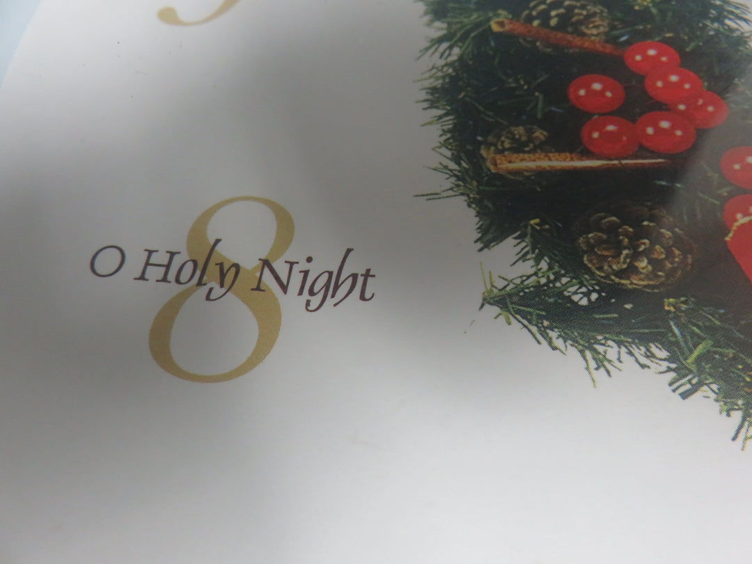Vintage Musical Christmas Clock