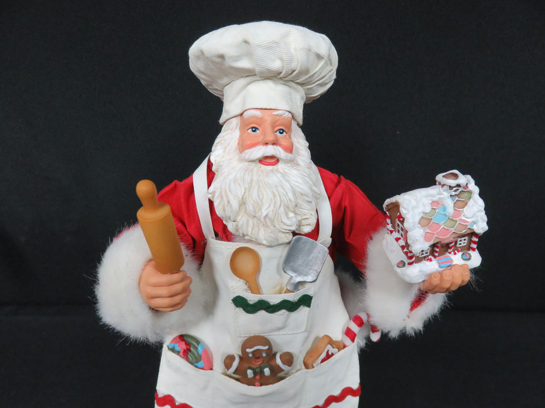 Clothtique Baking Santa