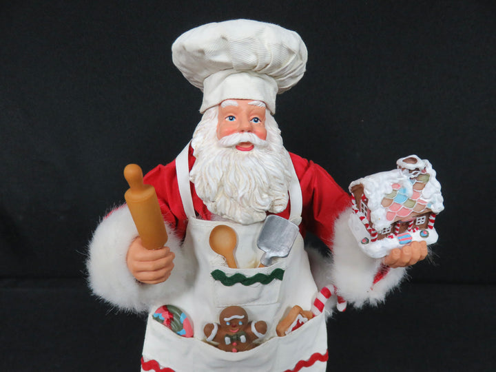 Clothtique Baking Santa