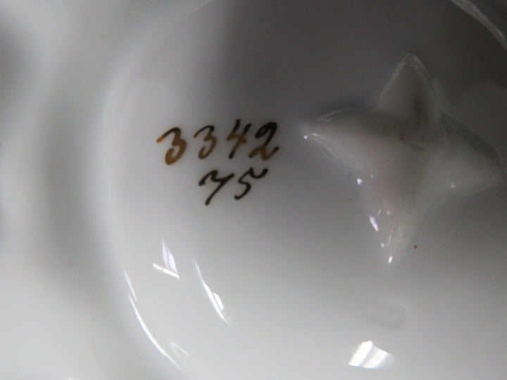 Carl Tielsch Altwasser Oyster Plate