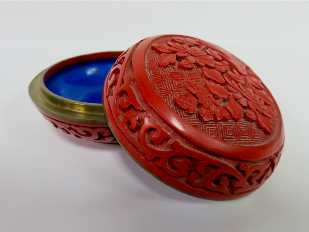 Cinnabar Trinket Box